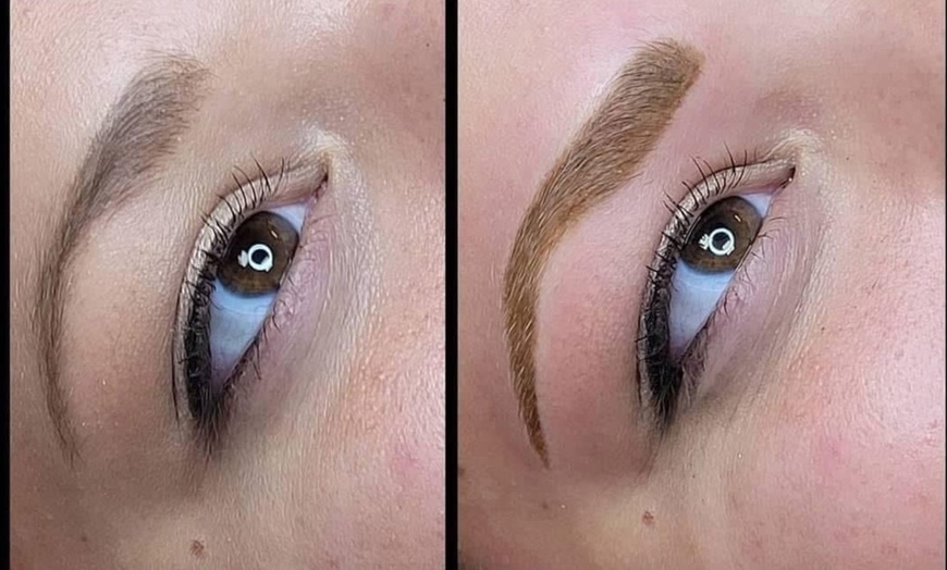 Image 3: One Permanent Eyebrow, Eyeliner (Lash Line)/ Lip Blush Tattoo Session

