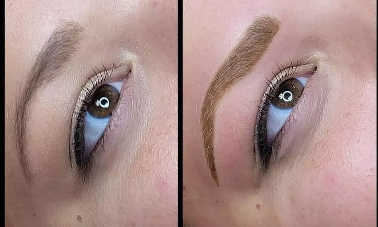 One Permanent Eyebrow, Eyeliner (Lash Line)/ Lip Blush Tattoo Session