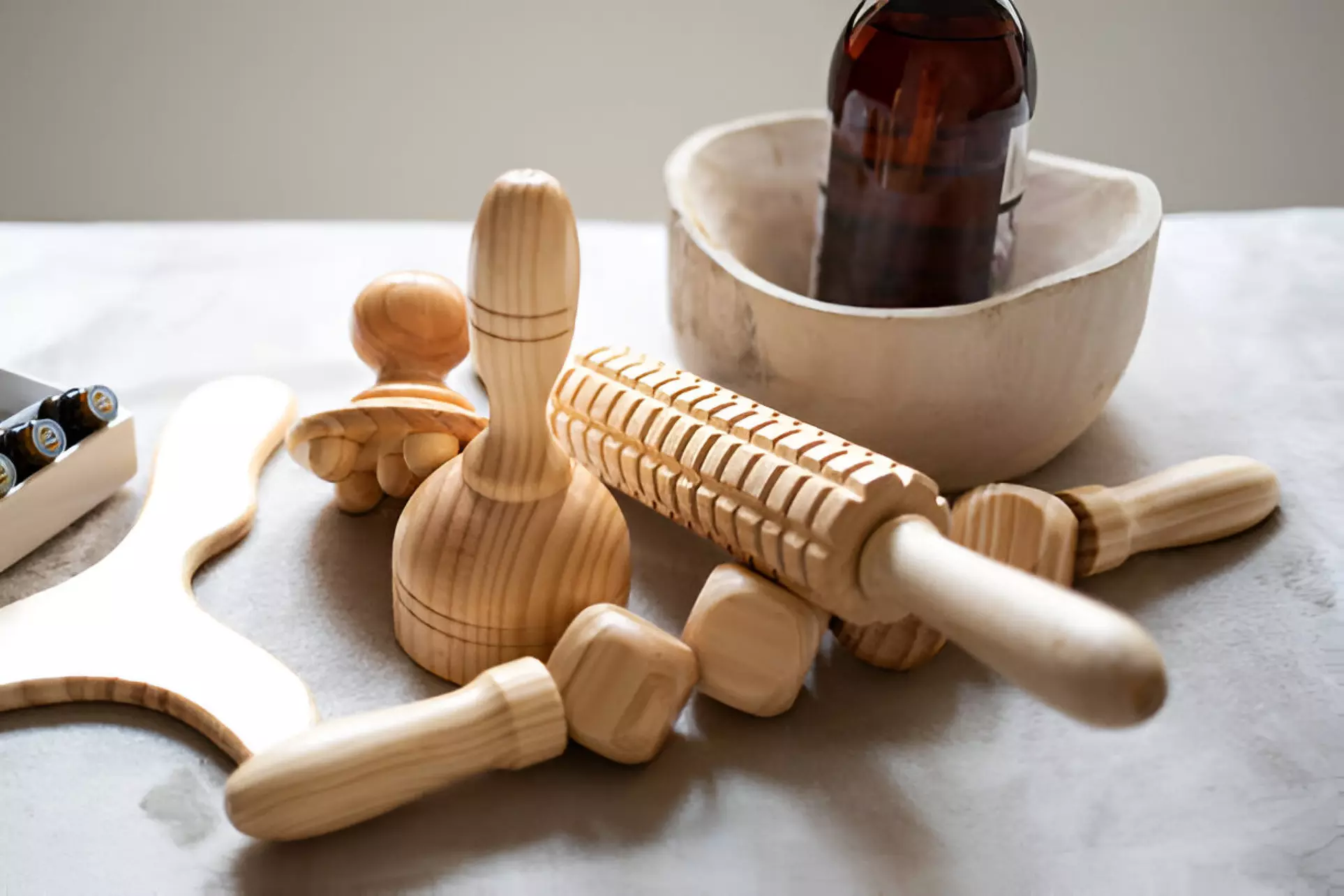 Revitalize Your Body: Wood Therapy Session
