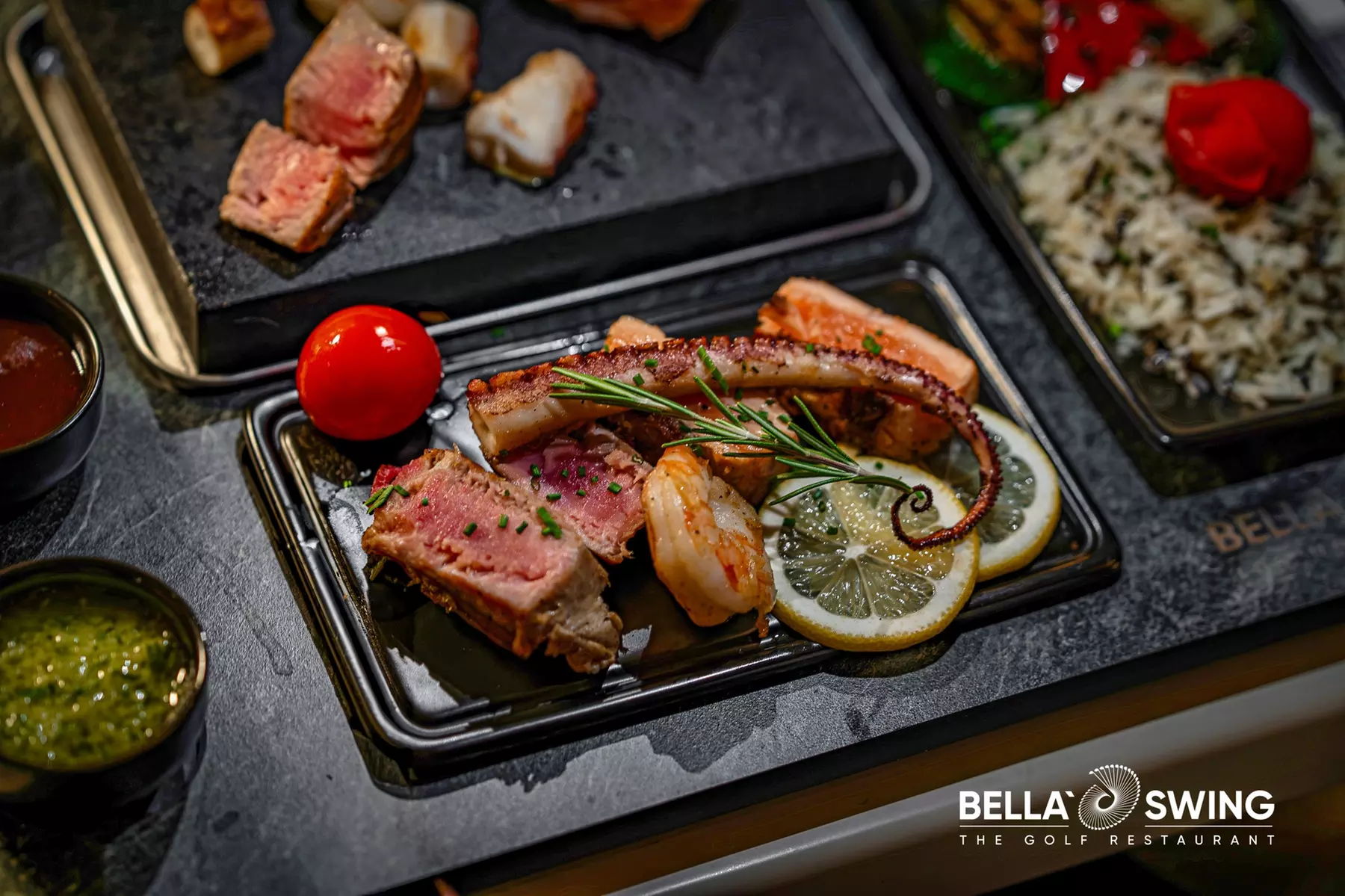 Feuerfrisch auf dem Lava-Stein: Argentinisches Roastbeef, Fisch, vegan