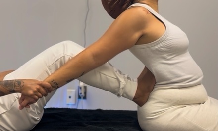 One 90 Minute Thai Yoga Massage With Reflexology - HOURGLASSED