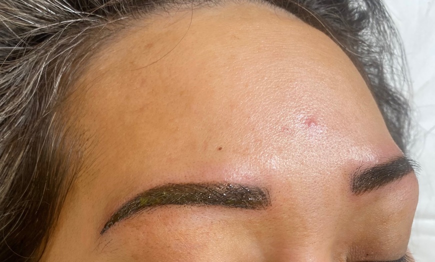 Image 7: Up to 58% Off on Spa / Salon Beauty Treatments at Maggie q Microblading eyebrows & Lip Blush