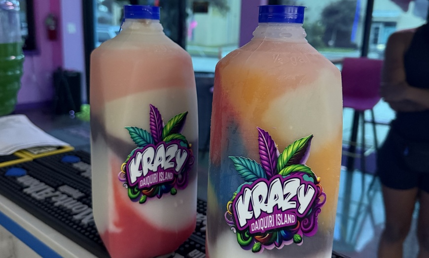 Image 3: Enjoy Island Vibes with a Daiquiri Half/One Gallon Jug or Mini Jugs