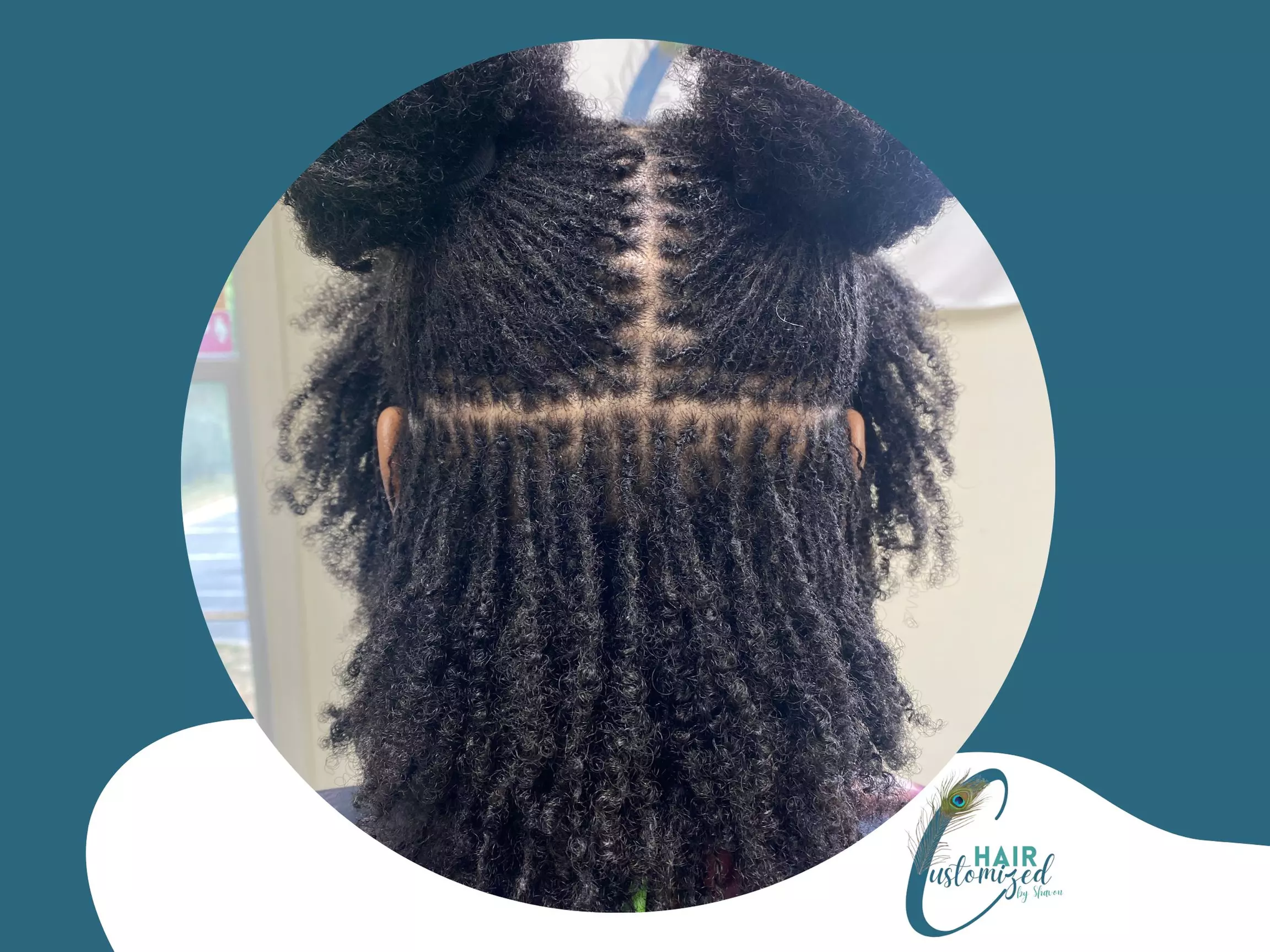 Microloc Maintenance or Sisterlocks Care with Shampoo & Retie Only