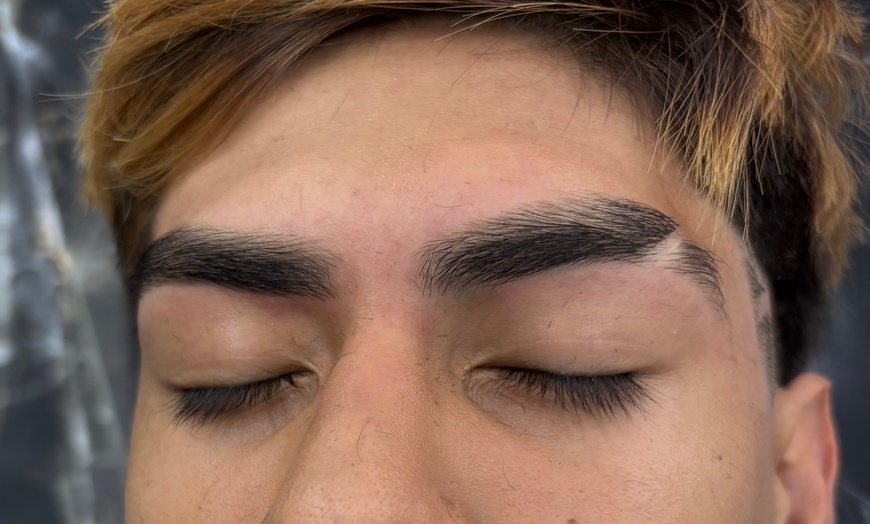 Image 1: Achieve Perfect Brows with 1, or 3 Eyebrow Threading