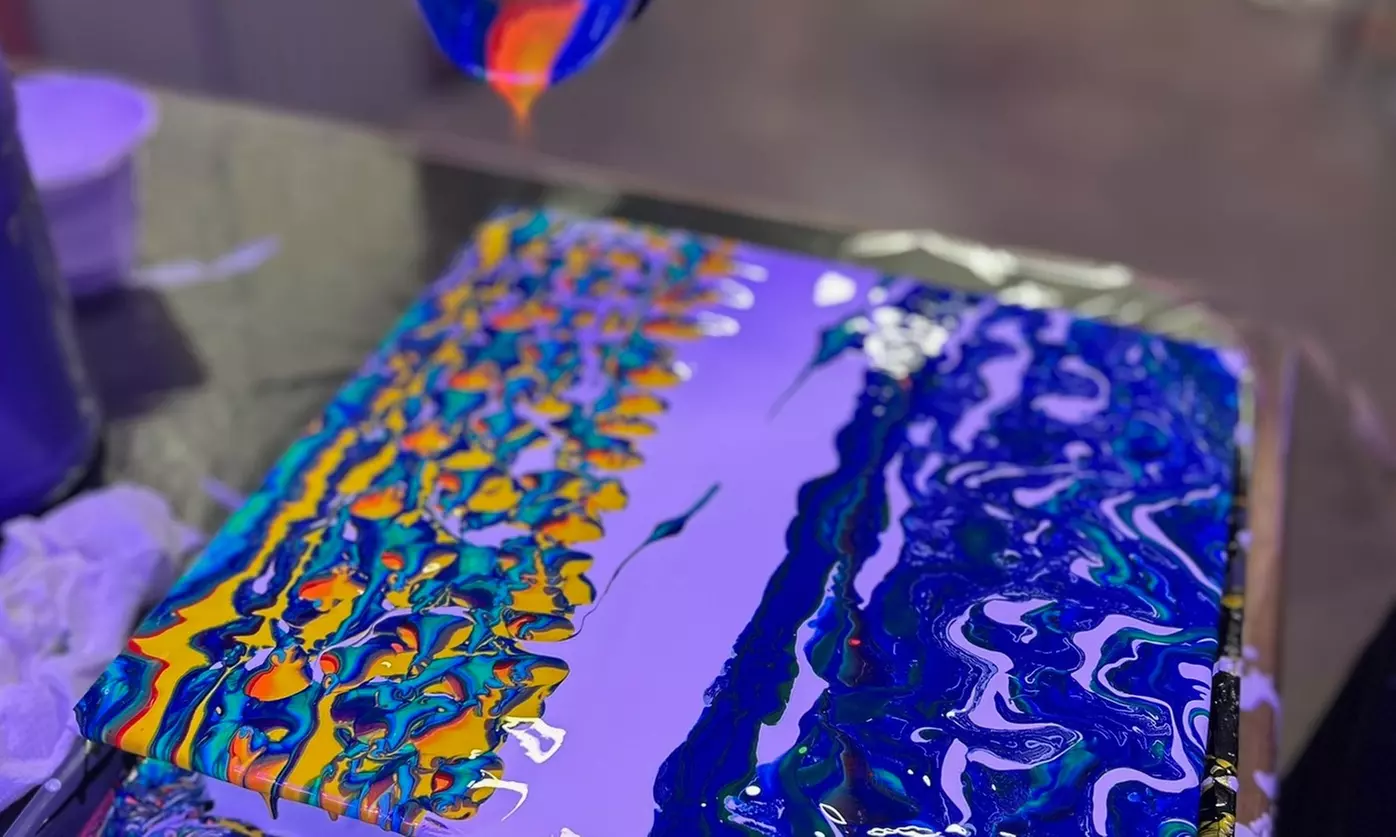 Hands-On Fluid Art Class at The Studio 1016 – Boise, ID