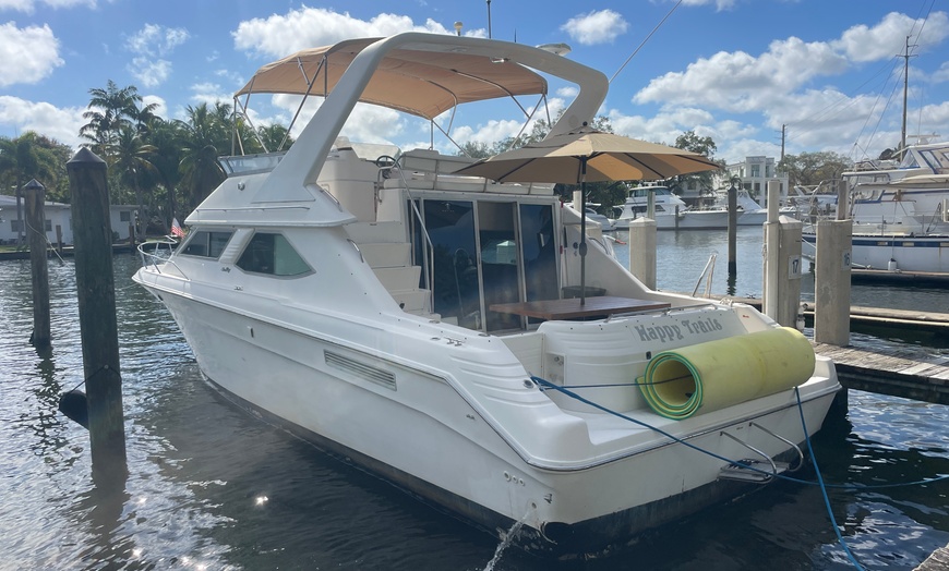 Image 4: Up to 26 % Off on Motor Boat Ride at Sea Lux Yacht Sales and Charters