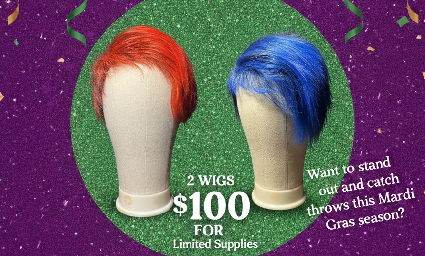 Image 3: Transform Your Look with Wig Sets and Makeup Services