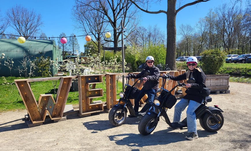 Image 3: Toer geruisloos door weidse natuur op een stoere E-Chopper