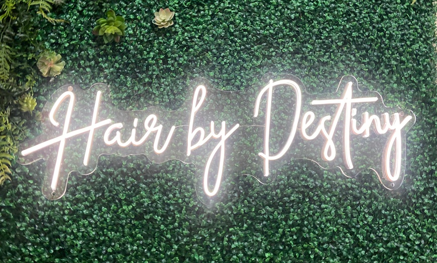 Image 1: Up to 56% Off on Salon - Hair Color / Highlights at Hair by Destiny
