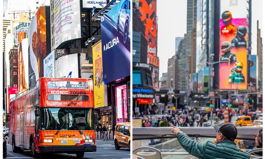 Image 5: 3 Tours-1 Pass: Guided NYC Bus, Liberty Statue Cruise & Walking Tour
