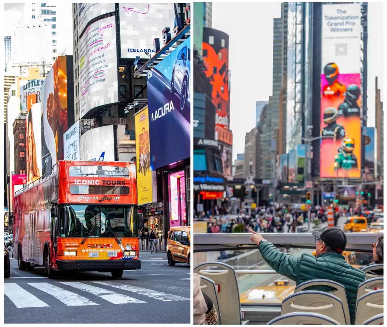3 Tours-1 Pass: Guided NYC Bus, Liberty Statue Cruise & Walking Tour