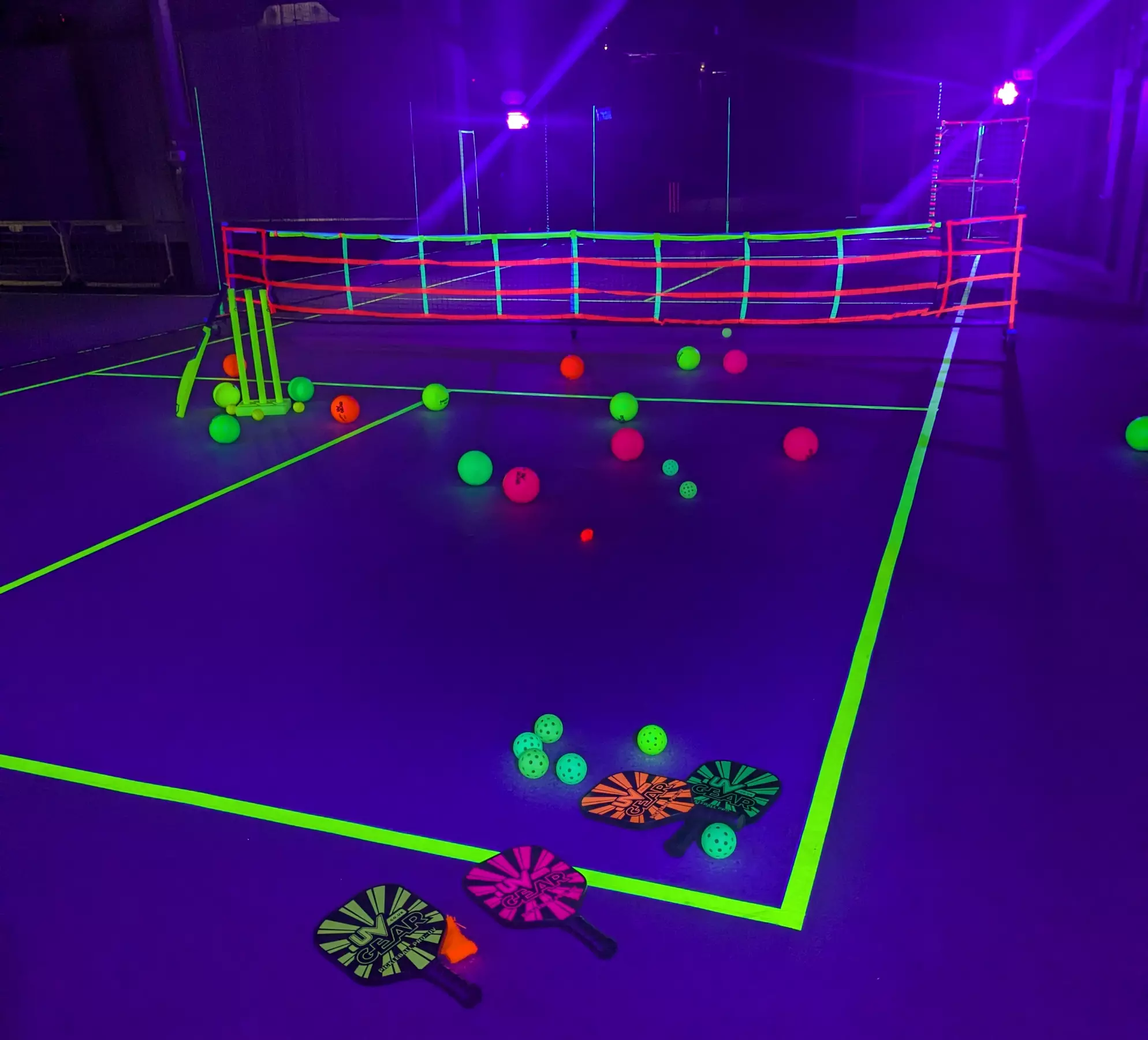 Two-Hour Private or Ultimate Glow Sports Party for Up to 15