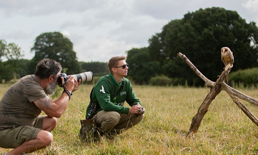 Image 1: Up to 50% Off on Tour - Photography at Mercer Falconry