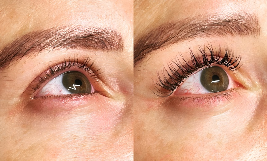 Image 5: One or Two Classic, Hybrid Eyelash Extensions with or without Tint