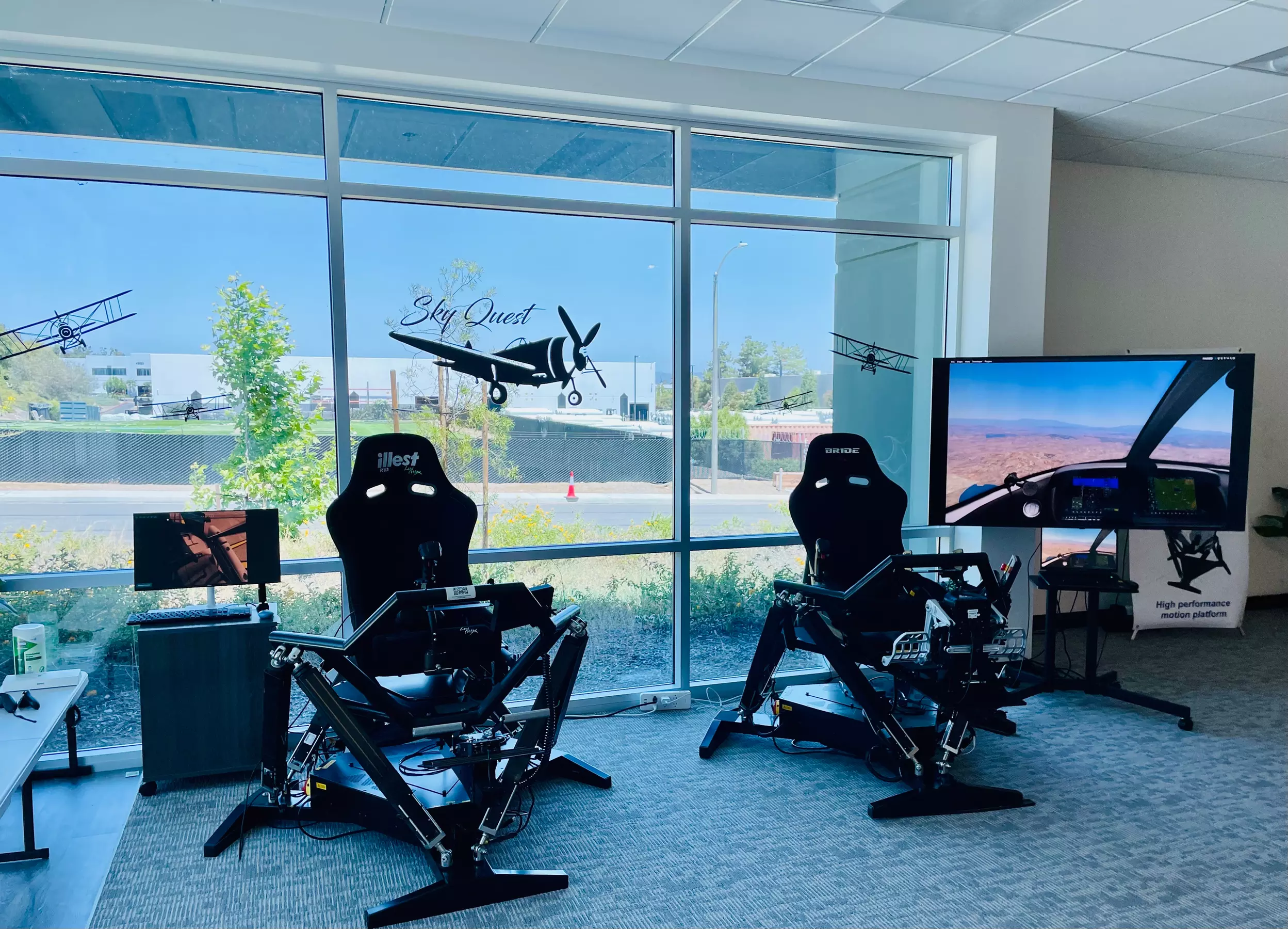 Experience the Thrill of a Flight Simulator