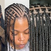 Image 1: Get Stunning Ladies Box Braids / Knotless Braids or Fulani Braids