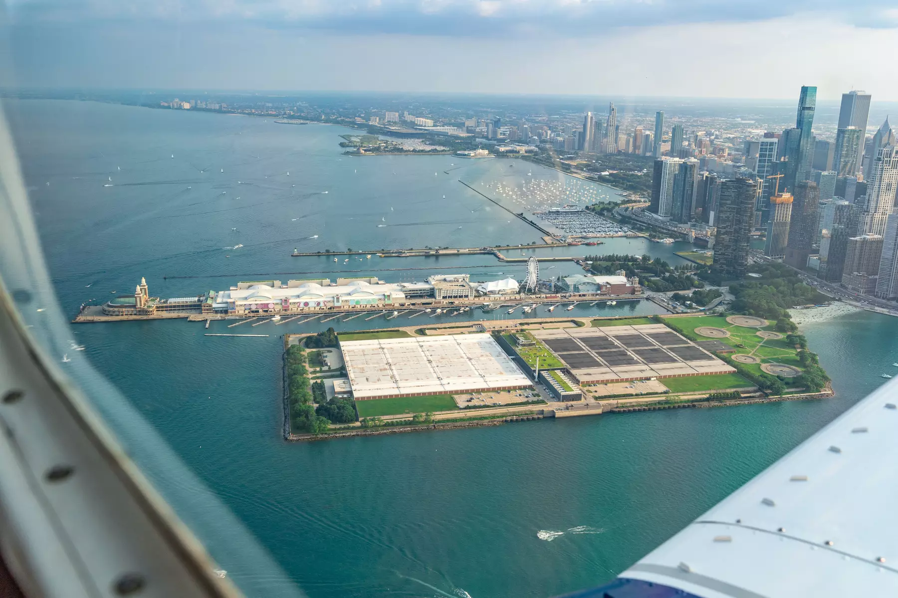 Experience a 45-Minute Scenic Airplane Ride Over Chicago's Skyline