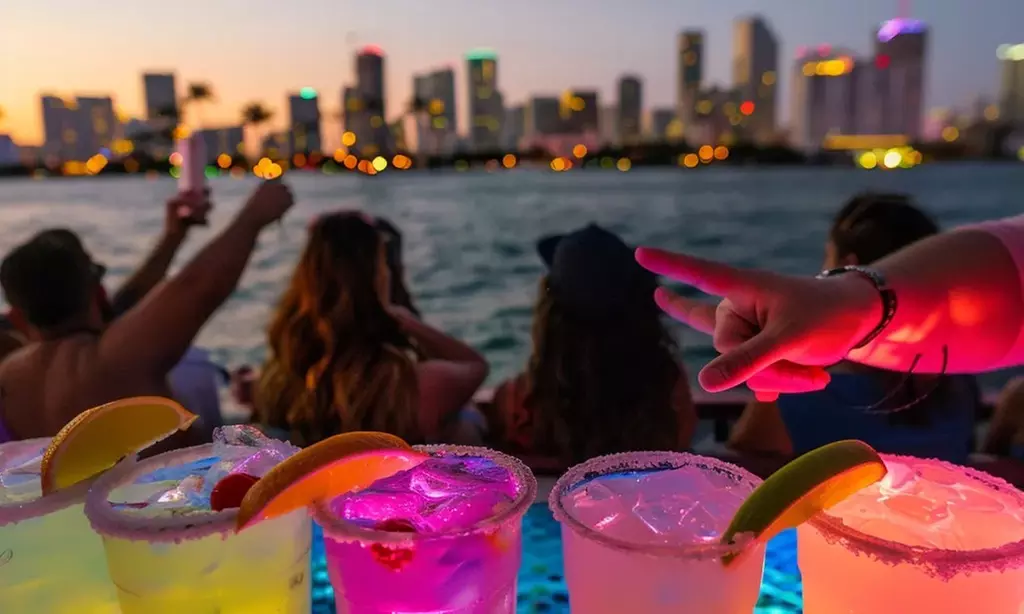 Miami Sip & Sea Cocktail Cruise with Sunset Views 