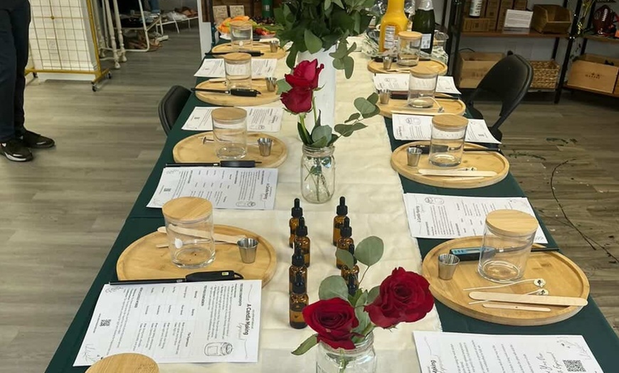 Image 8: Custom Candle Making Experience with Sangrias for 1 or 2