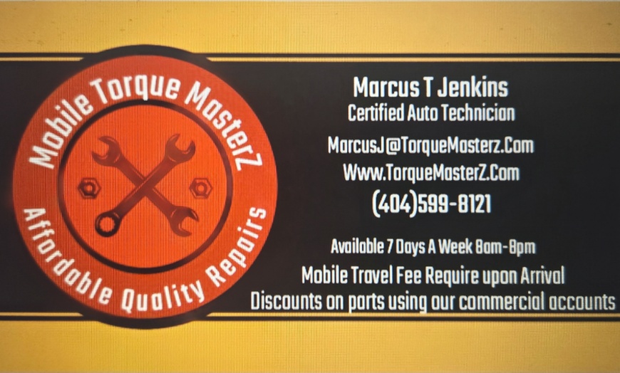 Image 2: Front or Back Brake Pad Replacement or Both with Oil Change