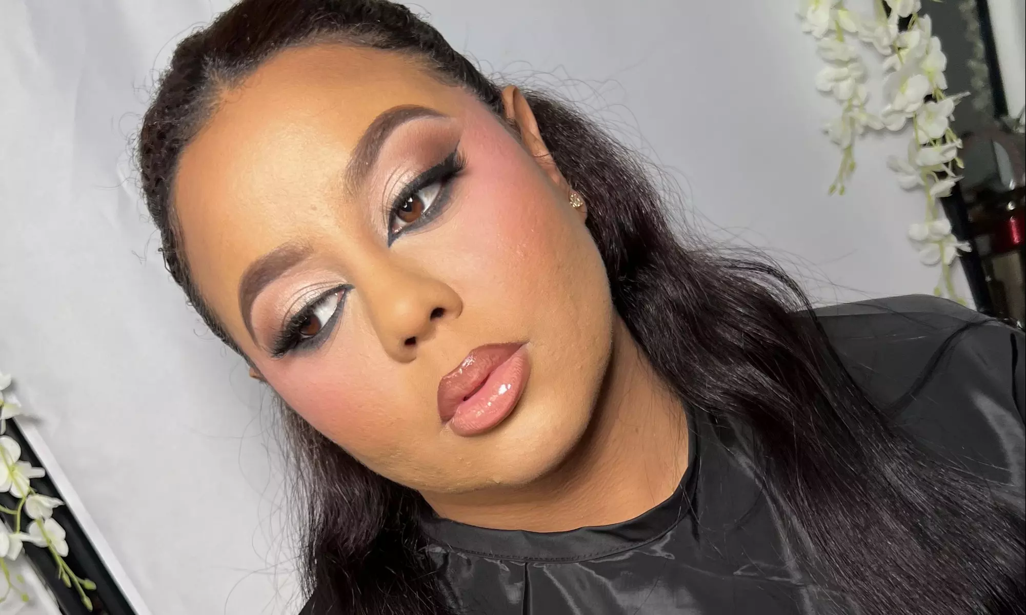 Full, Nude, or Social Glam - Full Face Makeup Application at Glam By Eli Makeup (Up to 37% Off)