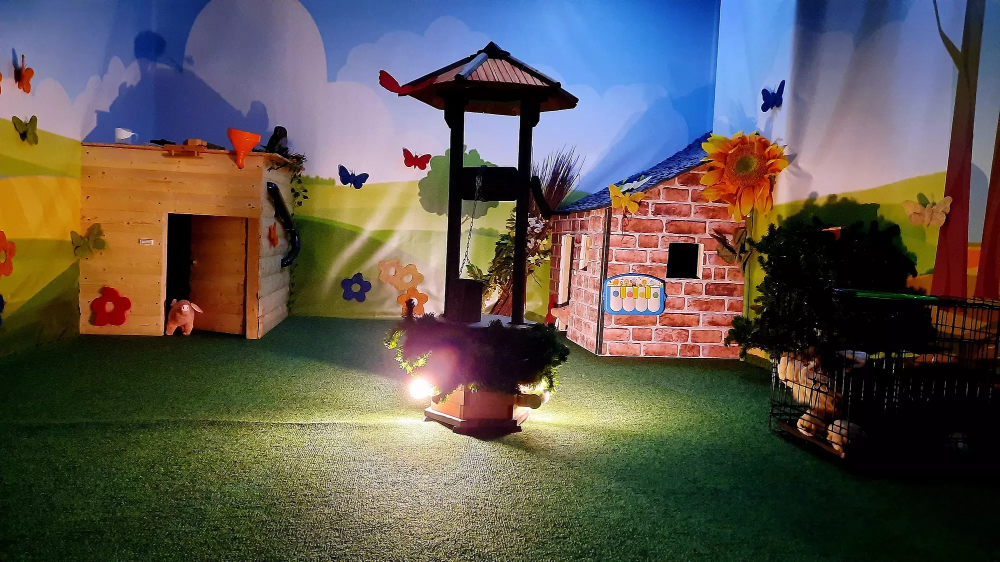 Kinder Escape-Room „Die 3 kleinen Schweinchen“ für bis zu 5 Spieler