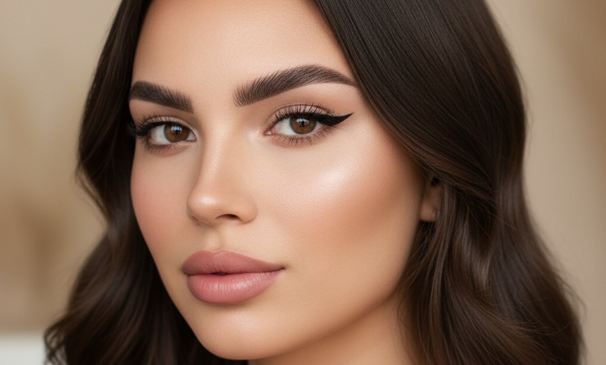 Image 1: Renew w/ Powder Brows, Lip Blush, or Lash Line with Optional Touch up