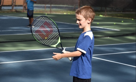 Two Beginner Tennis Lessons for One Kid (4-12) - Giammalva Racquet Club - Spring, TX