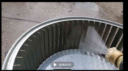 AC condenser cleaning - Purity Air Restorations