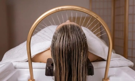 45-Minute Signature Head Scalp Therapy with Hair Treatment - Aqua Spa
