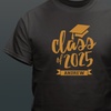 Image 2: Personalized Graduation T-Shirts in Lightweight Cotton