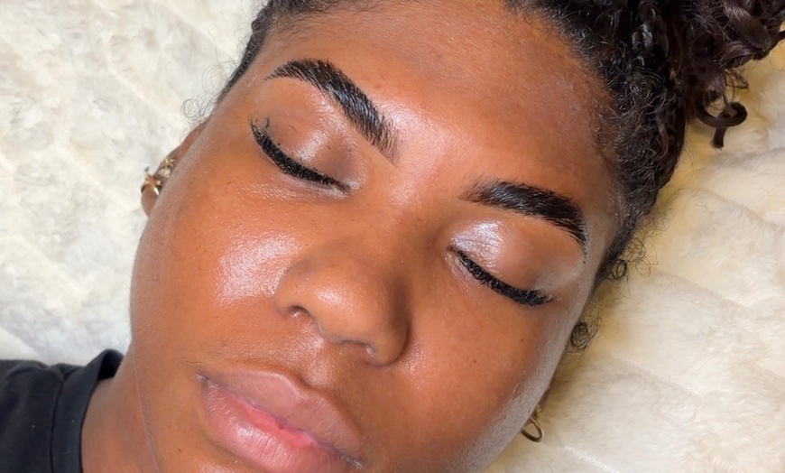 Image 3: Brow Lamination & Hybrid Tint with Mapping & Shaping for Fuller Brows