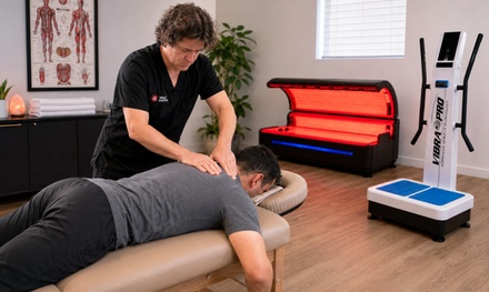 Quick Massage + Red Light Therapy - Wally's Massage Therapist