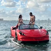 Image 1: Jetcar + Opt Jetski Adventure & Boat Ride w/w/o $250 Due at Check-in
