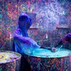 Image 6: Neon Paint Splatter Room Experience 