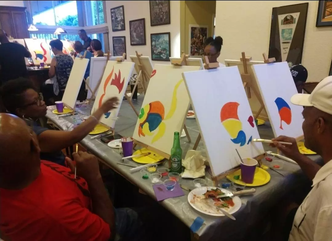 Creative Painting Party Workshop in Fort Lauderdale