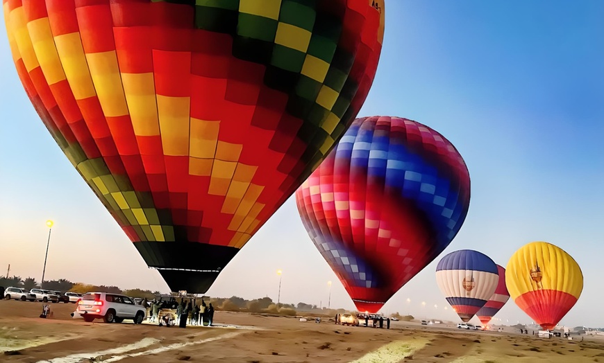 Image 1: Hot Air Balloon Flight Experience for 1 Child or 1, 2, or 4 Adults