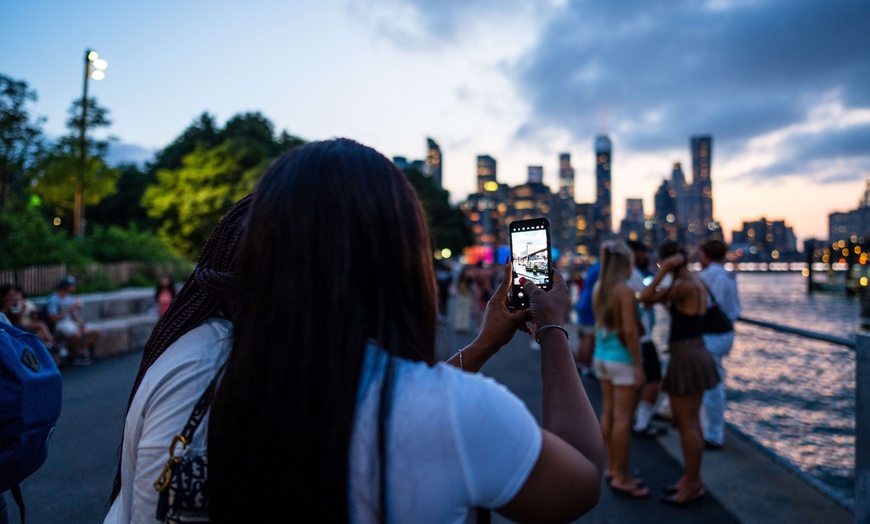 Image 19: NYC After Dark: 3-Hour/Half-Day Luxury Bus Tour for One, Two, or Three