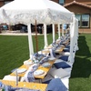 Image 1: Luxury Outdoor Dining for Two w/ Custom Décor at Dynamite Luxe Events