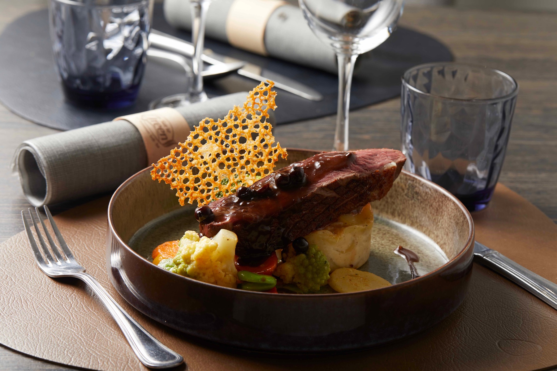 Vue panoramique, saveurs et grand air : menu en 3 services pour deux