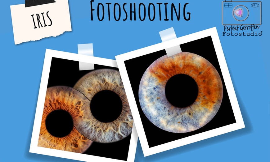Image 1: Iris-Fotoshooting für 1 - 3 Iriden ohne Effekt inkl. Bild als Datei