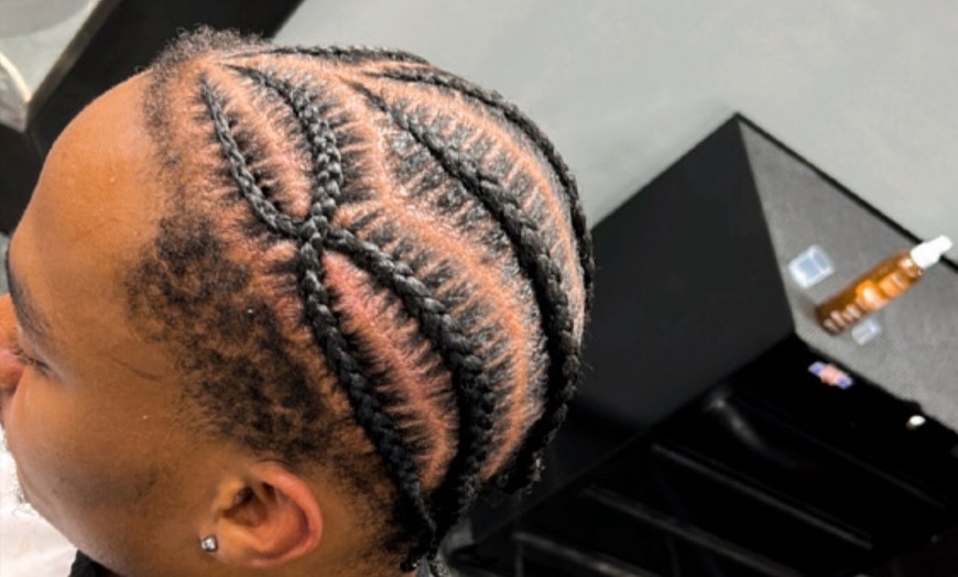 Image 3: Choice of Knotless Session, Freestyle Braids or Cornrows Session
