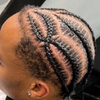 Image 3: Choice of Knotless Session, Freestyle Braids or Cornrows Session