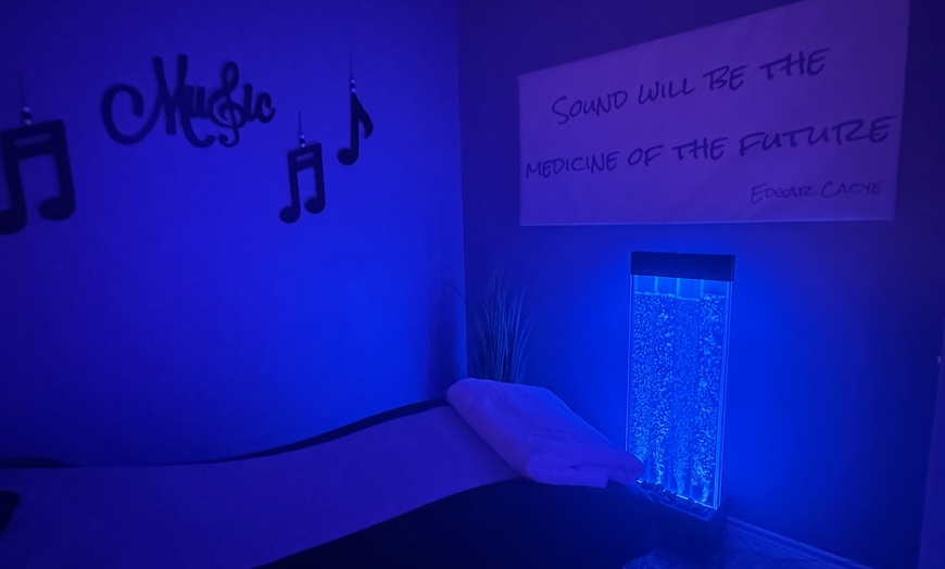 Image 6: Restore & Recharge:Salt Cave, Vitality Booth, Sound Lounge Experience
