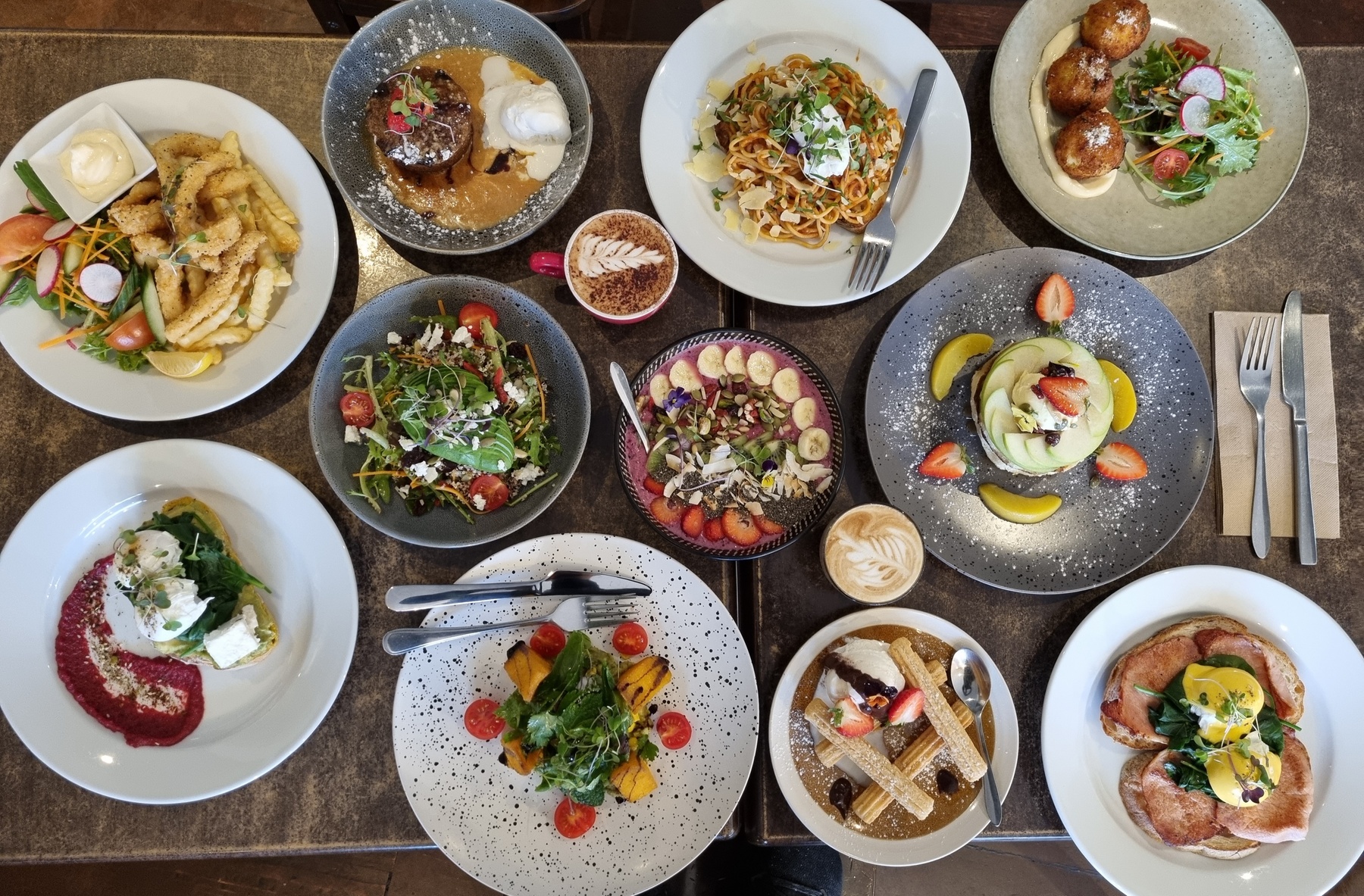 Two-Course for Two or Three-Course Dinner w/ Wine for Two or Four