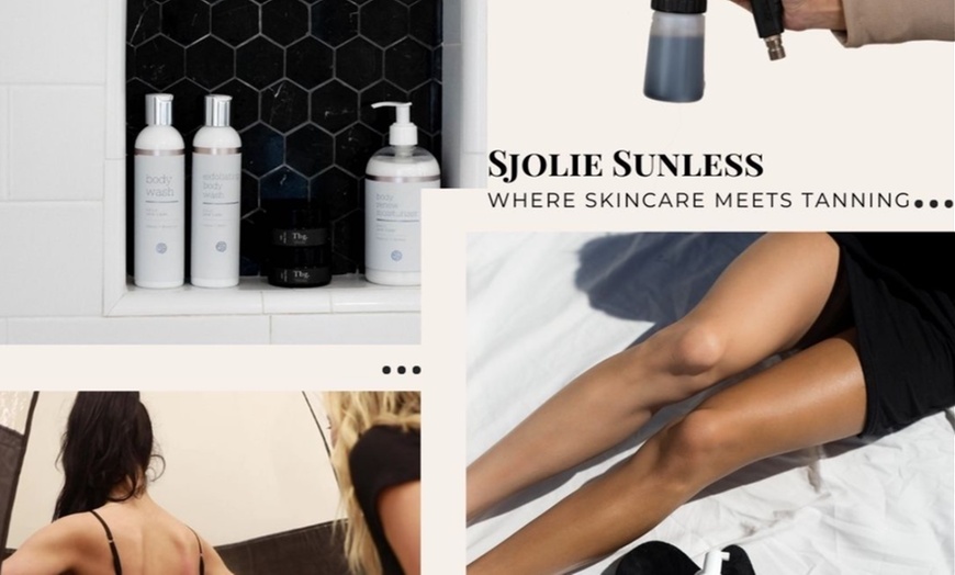 Image 4: Glow Naturally: Flawless Airbrush Spray-Tans for Radiant Skin!