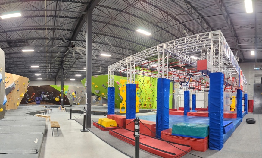 Image 1: Adventure Starts Here with a Four, Six, or Eight Climbing Day pass