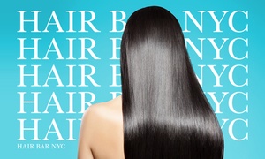 Up to 52% Off on Salon - Organic Straightening Treatment at Hair Bar NYC