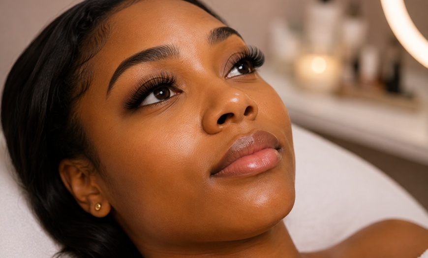Image 2: Express Facial or Express Facial & Hybrid Lash Extensions